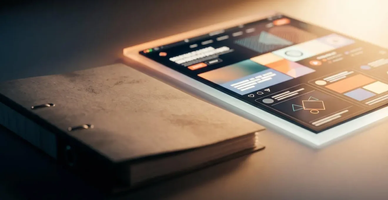 Dynamisches digitales Brand Portal mit interaktiven Designelementen und Mitarbeiter-Engagement